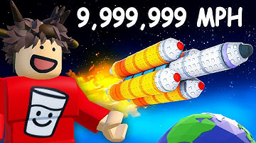 Building the FASTEST ROCKET SHIP in Roblox Build a Rocketship