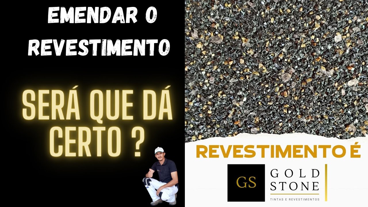 Emendar Pedras Naturais???? será que dá certo?? #pintura  #pintorprofissional