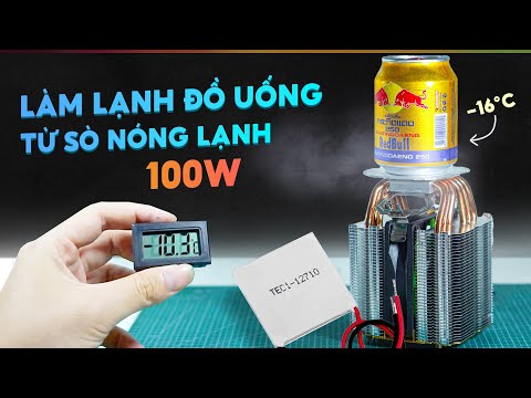 Video: Máy làm lạnh để làm lạnh nước bằng chính tay bạn