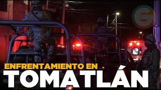 Enfrentamiento en Tomatlán #Jalisco