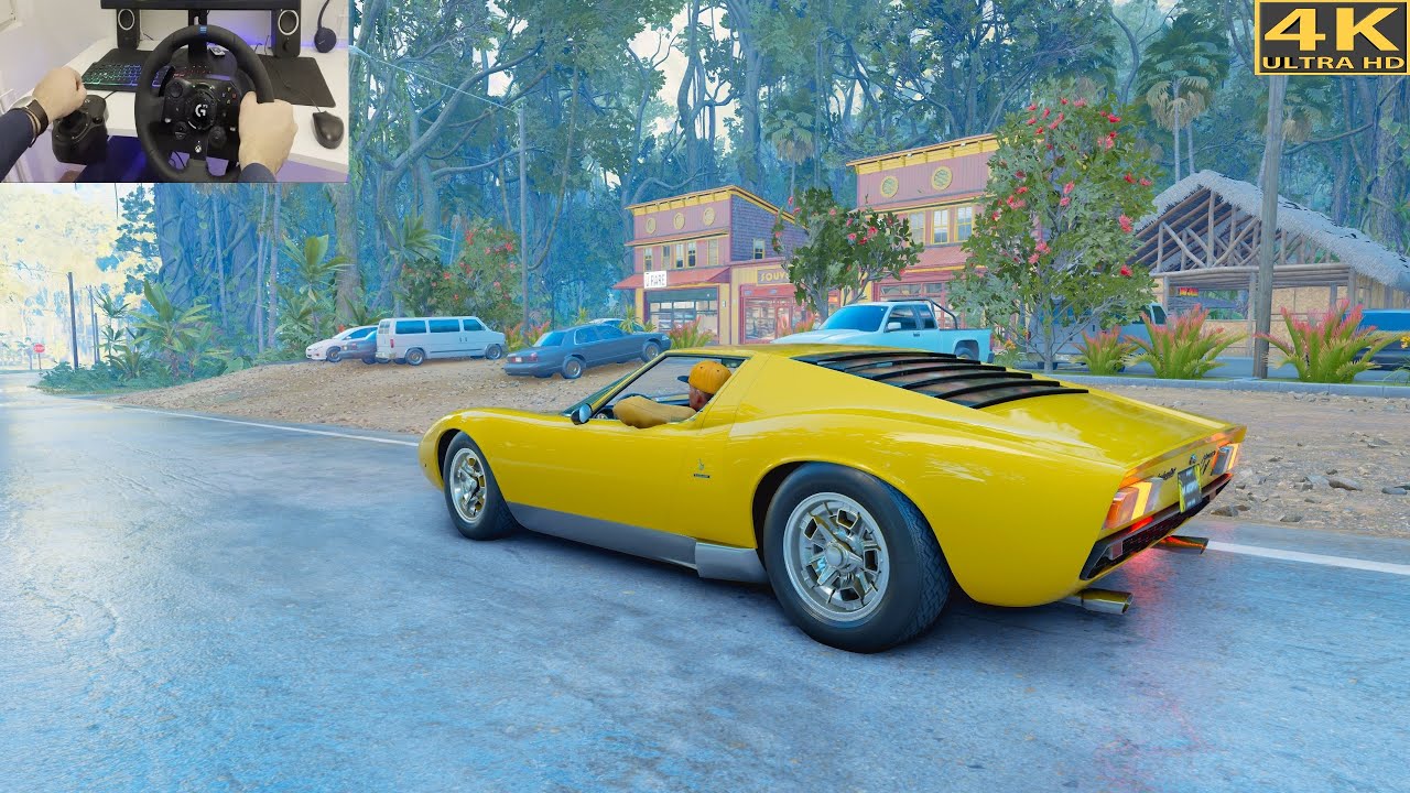 Miura The Crew Motorfest Logitech G923 Steering Wheel