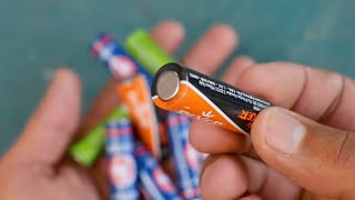 DO NOT THROW THEM AWAY! IDEA WITH USED BATTERIE