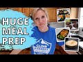 HUGE LARGE FAMILY MEAL PREP & BONUS HAUL | COOK WITH ME FAMILY OF 7