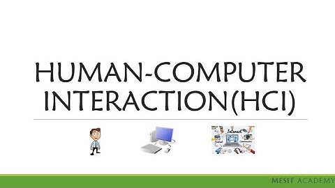 1. What is Human-Computer Interaction (HCI)? | Introduction & Importance | Computer Science