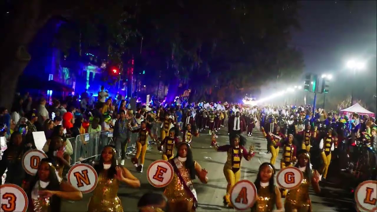 Mcdonogh 35 Marching band 2026 Muses Parade (Full route coverage) (HD) 4K 