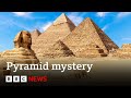 Scientists may have solved mystery behind egypts pyramids  bbc news