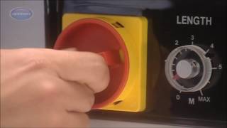 Semi automatic strapping machine