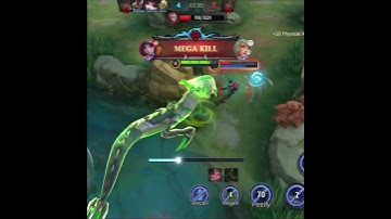 Yu Zhong and Hanzo stealing the turtle #shorts #mlbb #yuzhong #hanzomlbb #lancelotmlbb #benedettaml