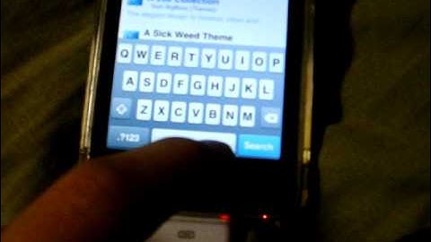 how to put iphone bars and AT&T logo on ipod touch