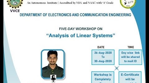 Complex Exponential as Eigen functions of LTI systems Day 3.1
