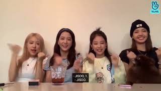 The game ting ting tang tang : Blackpink live in VLIVE screenshot 2