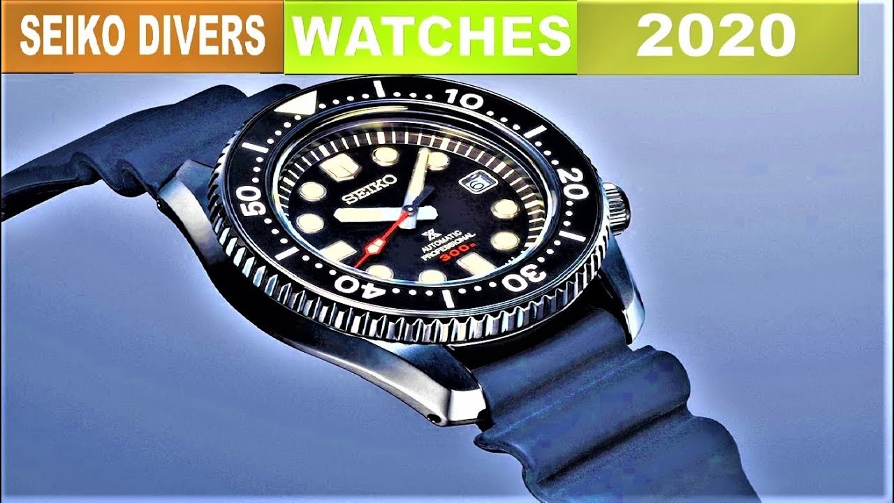 TOP 8 : Best New SEIKO DIVERS Watches 2020!