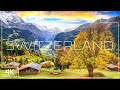 Beautiful nature of Switzerland in 4K | Matterhorn, mountain lakes and more