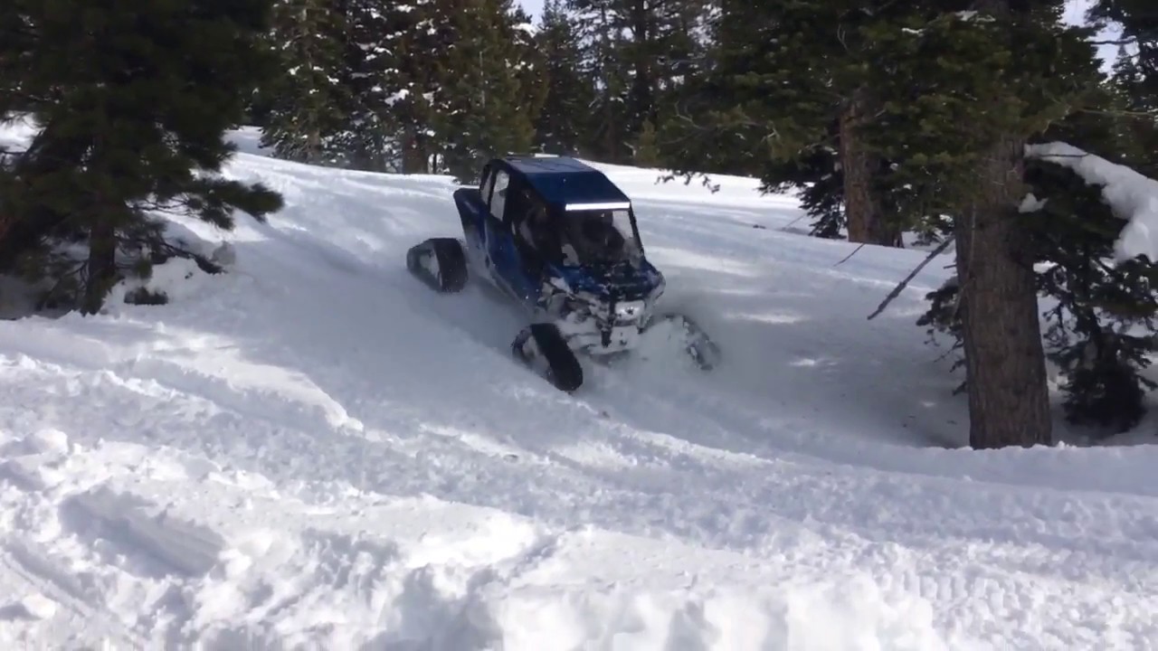 Polaris RZR Camso Tracks XP1000 in action - YouTube