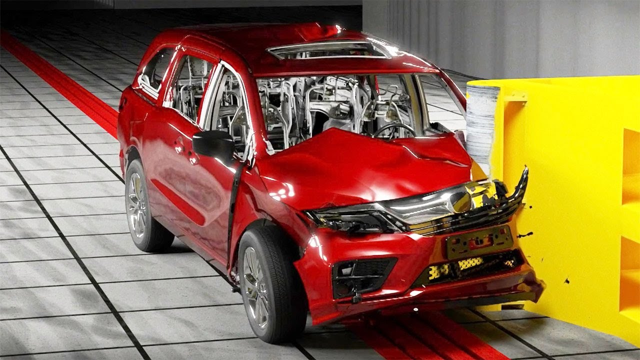 Honda Odyssey Deltagen Crash Simulation