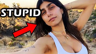 Mia Khalifa's Marriage Advice to Young Women (Trigger Warning)