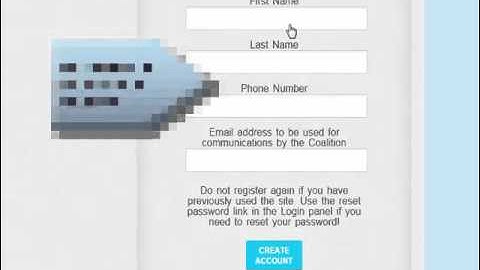 ELCHC Creating an Account on the Provider Portal