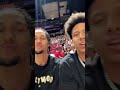 Courtside selfie cam 🤳 #nba #hawks #summerleague