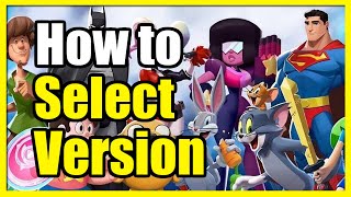 How to Select the PS4 or PS5 Version on MultiVersus (Easy Tutorial)