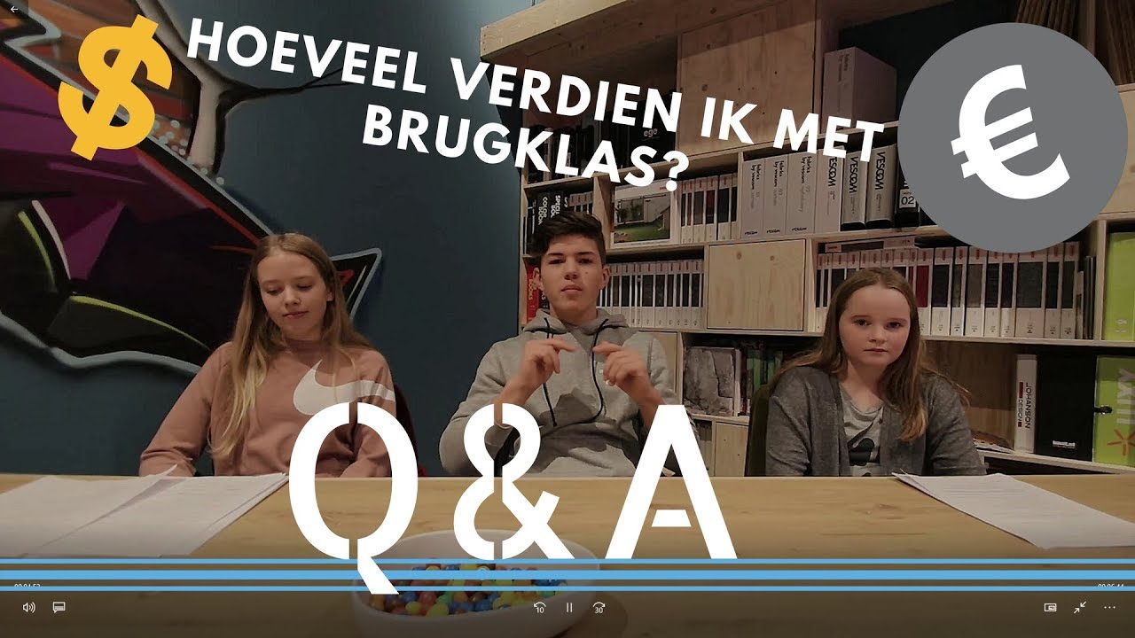 HOEVEEL VERDIEN IK MET BRUGKLAS? Q&A met volgers | vincent visser - YouTube