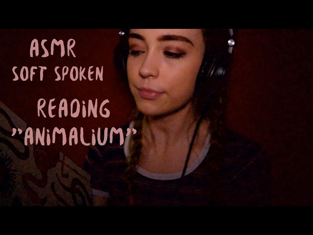 Reading Animalium Part 1 ASMR