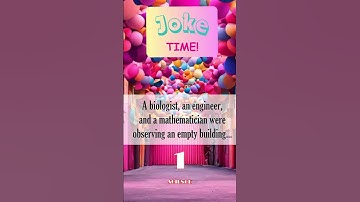 A biologist, an engineer, and a mathematician were observing an empty building...