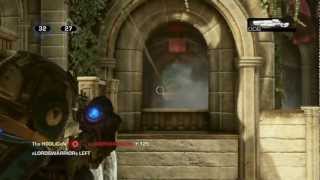Gears Of War 3 | Blindy Headshot Through Smoke Across Map !!! | On Azura