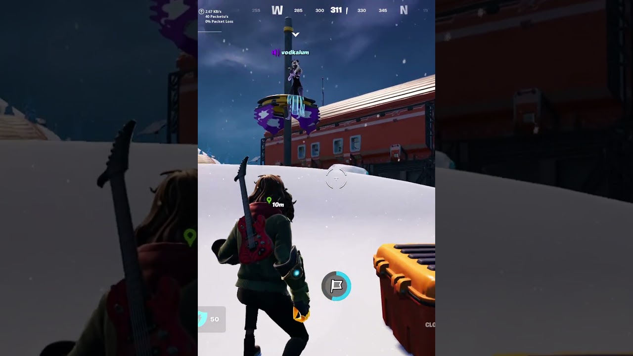 Using Cloak Gauntlets at the Flag (