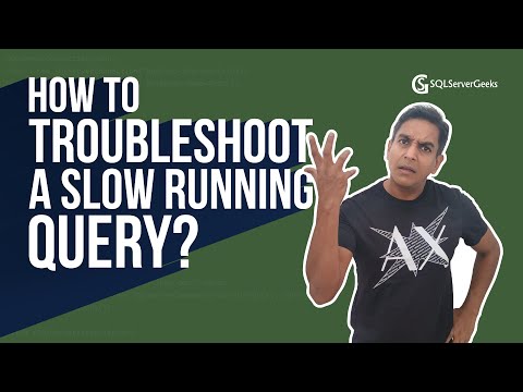 How to Troubleshoot a Slow Running Query in SQL Server by Amit Bansal (Recorded Webinar)