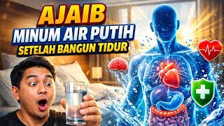 Manfaat minum air putih setelah bangun tidur yang wajib anda tahu#tipskesehatan#airputih