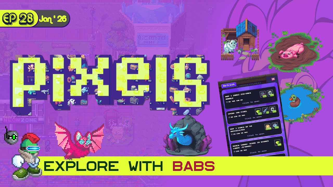 Pixels : Explore with BABS | Ep 28