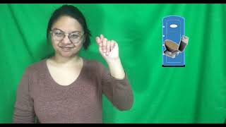 ASL: BATHROOM/TIOLET