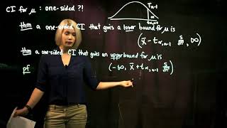 3. One-Sided Confidence Intervals