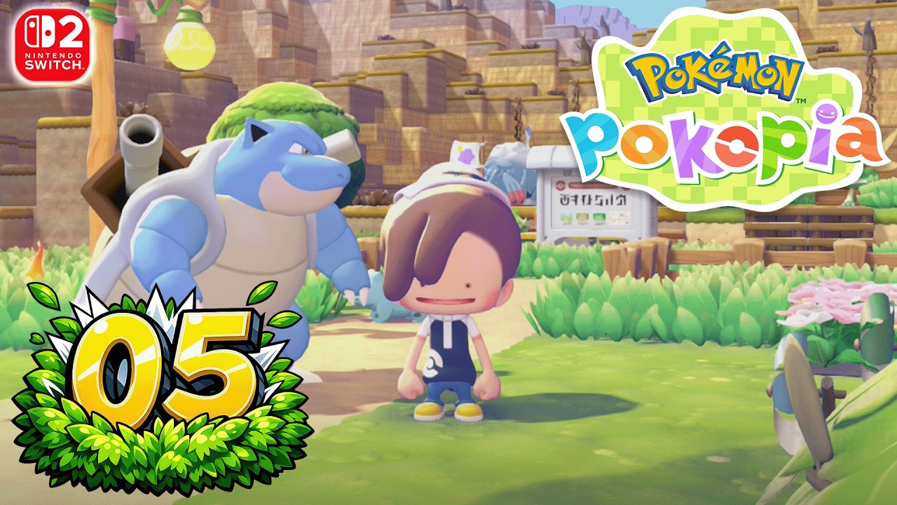 POKEMON POKOPIA ! EP.05 ( LET'S PLAY FR ) 🌳 TORTANK & DECO !!