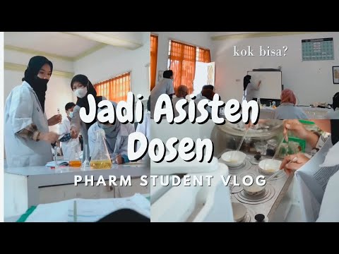Jadi Asisten Dosen mahasiswa farmasi, ada tips buat kamu yang pengen jadi asisten  ✨ | Dini Maulidia