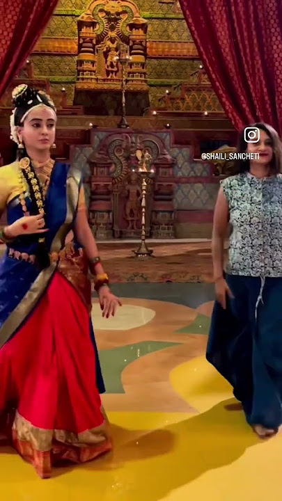 Choreographer Shaili Sancheti || Radhe Krishna Serial || Dance Rehearsals || Star Bharat Channel ||