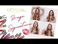 ТЕСТИРУЮ НОВУЮ МАТОВУЮ ПОМАДУ-ТИНТ  L'OREAL Paris ROUGE SIGNATURE