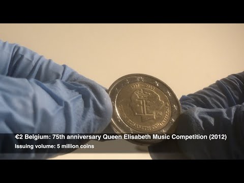2 Euro Coin Roll Hunt | CRH #45 | €2 Belgium: 75th ann. Queen Elisabeth Music Competition (2012)
