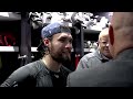Justin Danforth, Ivan Provorov, Damon Severson and Head Coach Dean Evason | Postgame Media