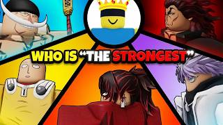 "THE STRONGEST" Anime Character Tournament (JJS Skill Builder)