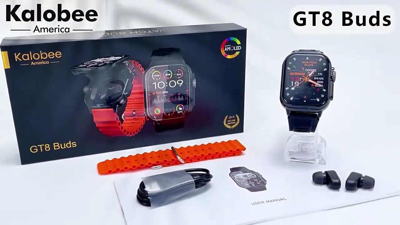 GT8 2 in 1 Smart Watch Buy karne ke liye description par click karain