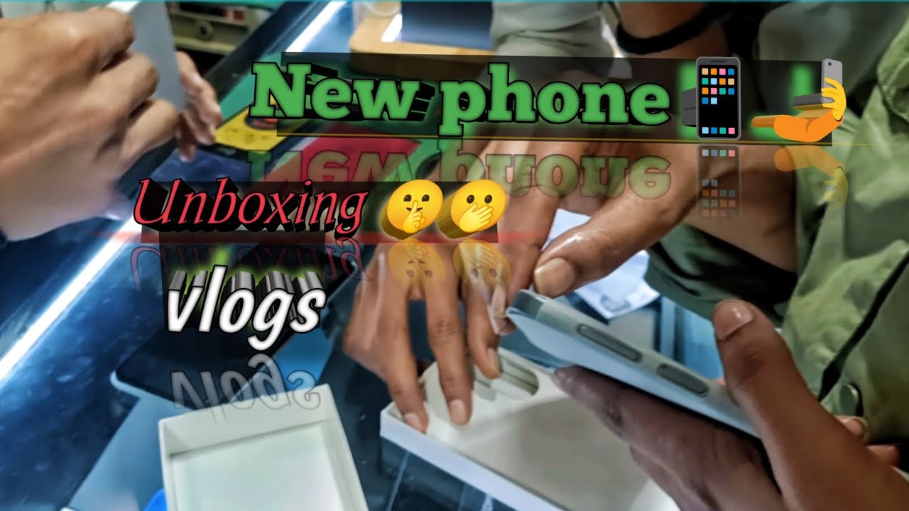 Aaj ka vlog special hai… NEW PHONE UNBOXING 😍📦 Full video 📸.
