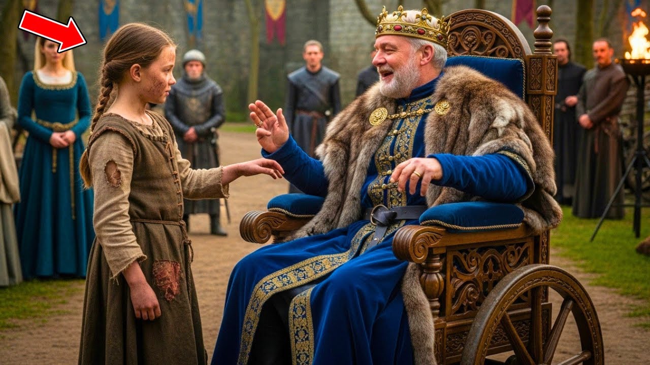 „ÎȚI DAU 100.000 DE MONEDE DE AUR DACĂ MĂ VINDECI", A RÂS REGELE PARALIZAT... PÂNĂ CÂND FETIȚA SĂRAC