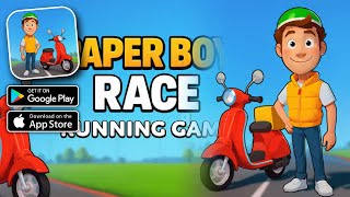 Paper Boy Race: Running Game - First Time Playing - Gameplay Walkthrough 1 (Android, iOS, PC) screenshot 5