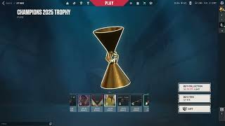 Valorant Buying Champion 2025 Trophy Flex On 3Rd Account