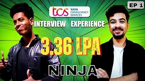 TCS Ninja Interview experience| 14 November | Interview Questions