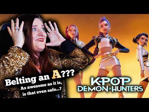 Video Game Vocalist reacts to "Golden" by KPop Demon Hunters