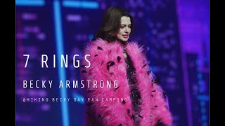 [Fancam] Becky Armstrong - 7 Rings @20231224 Hiking Becky Day Fan Camping