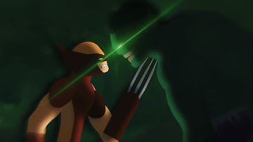 Wolverine VS Hulk | Stick Nodes Animation