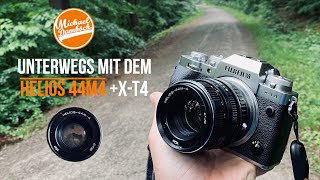 ⁴ᴷ VLOG12: Unterwegs im Wald mit dem Helios 44-M-4 und der Fuji X-T4